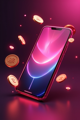 Smartphone with Spinline Casino app